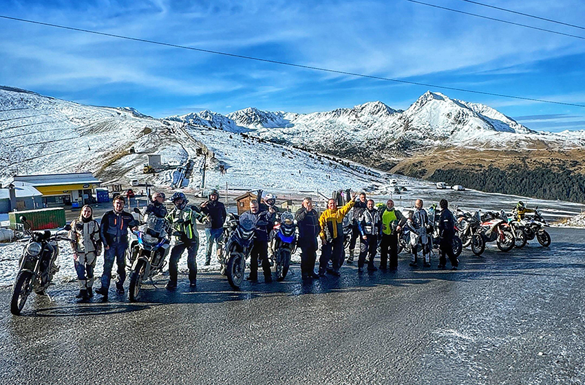 Motards de la Farreti experience en Andorra